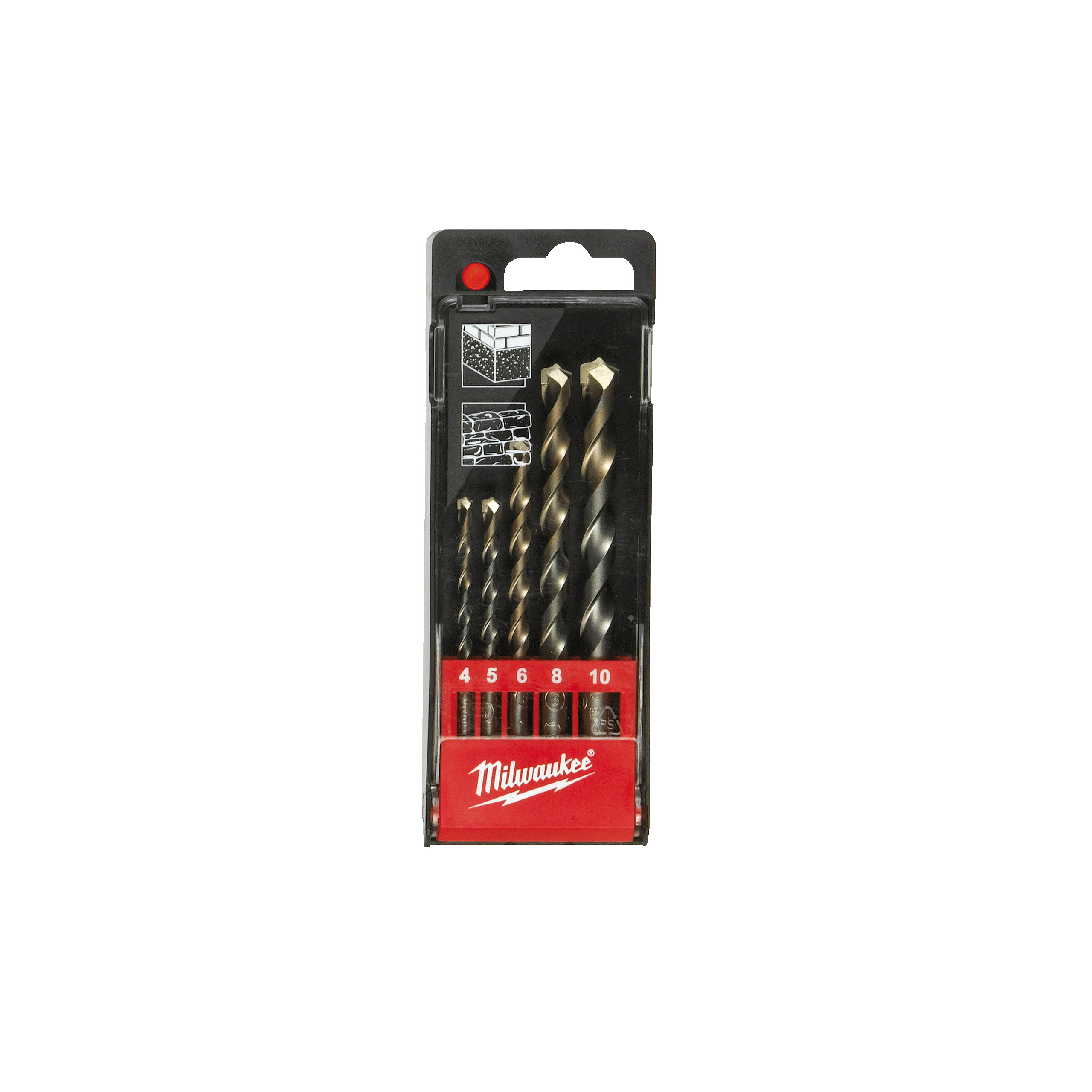 Milwaukee Accessoires 4932480157 Betonboren - ronde schacht 5-delig