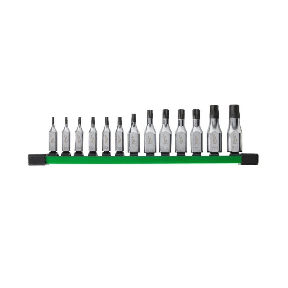 Milwaukee Accessoires 4932480565 1/4" en 3/8" aandrijving Torx bit dopsleutelset (13-delig)