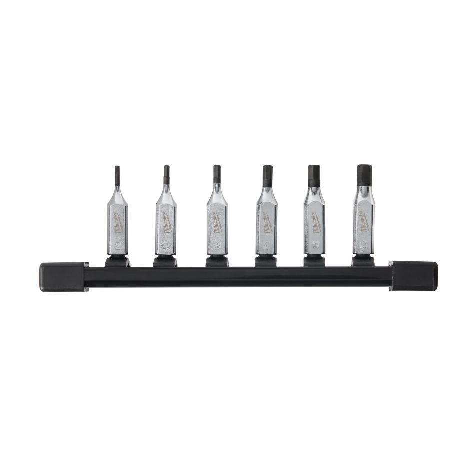 Milwaukee Accessoires 4932480566 1/4" aandrijving metrische inbusdopsleutelset (6-delig)
