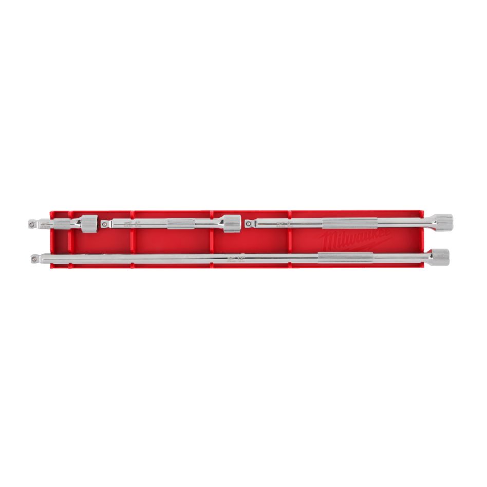 Milwaukee Accessoires 4932480641 Dop 3/8˝ verlengstukken set met kogelkop (4-delig)
