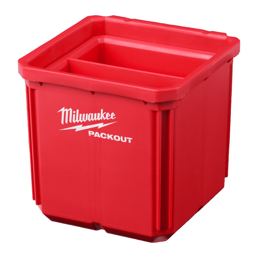 Milwaukee Accessoires 4932480698 Packout Bakjes 10x10 cm 2 stuks