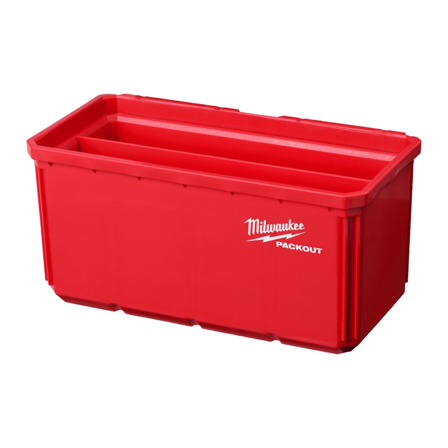 Milwaukee Accessoires 4932480699 Packout Bakjes 10x20 cm 2 stuks