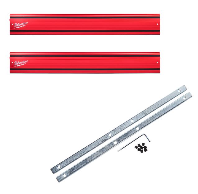 Milwaukee Accessoires 4932480906 Geleiderailskit 2 x 1400 mm + tas +verbindingsstangen