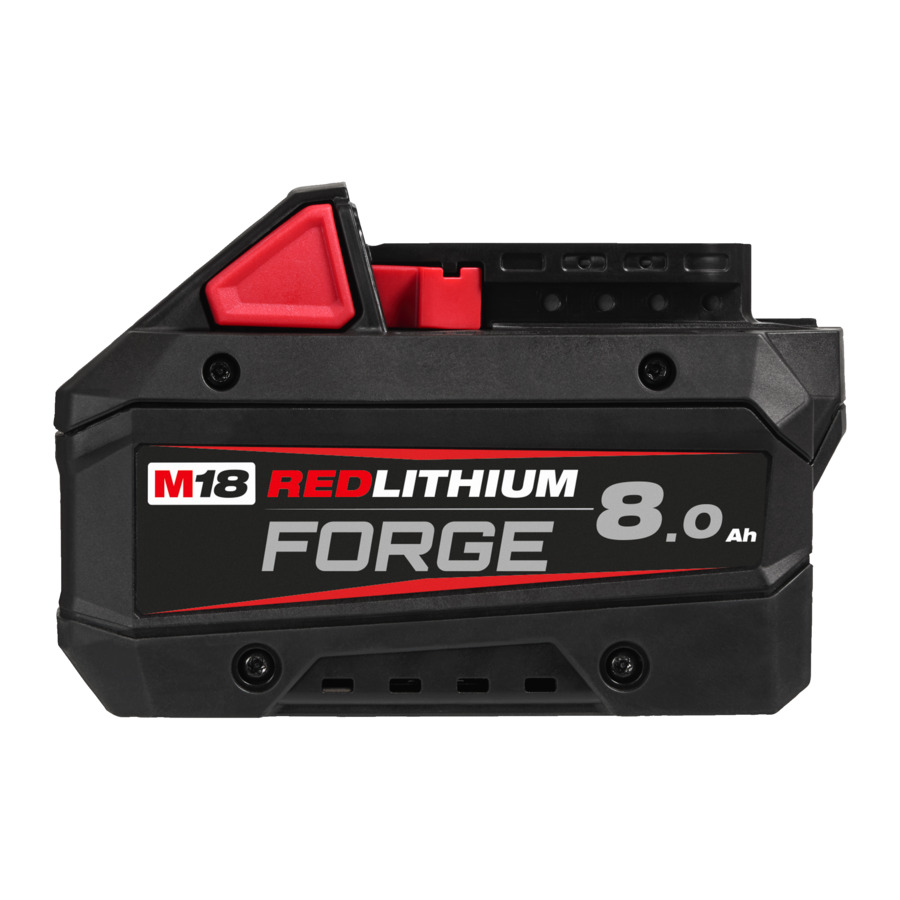 Milwaukee Accessoires 4932492131 M18 FB8 FORGE Accu 18V 8.0Ah Redlithium-Ion