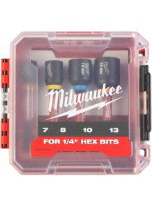 Milwaukee Accessoires 4932492445 Slagvaste Shockwave doppenset 4-delig