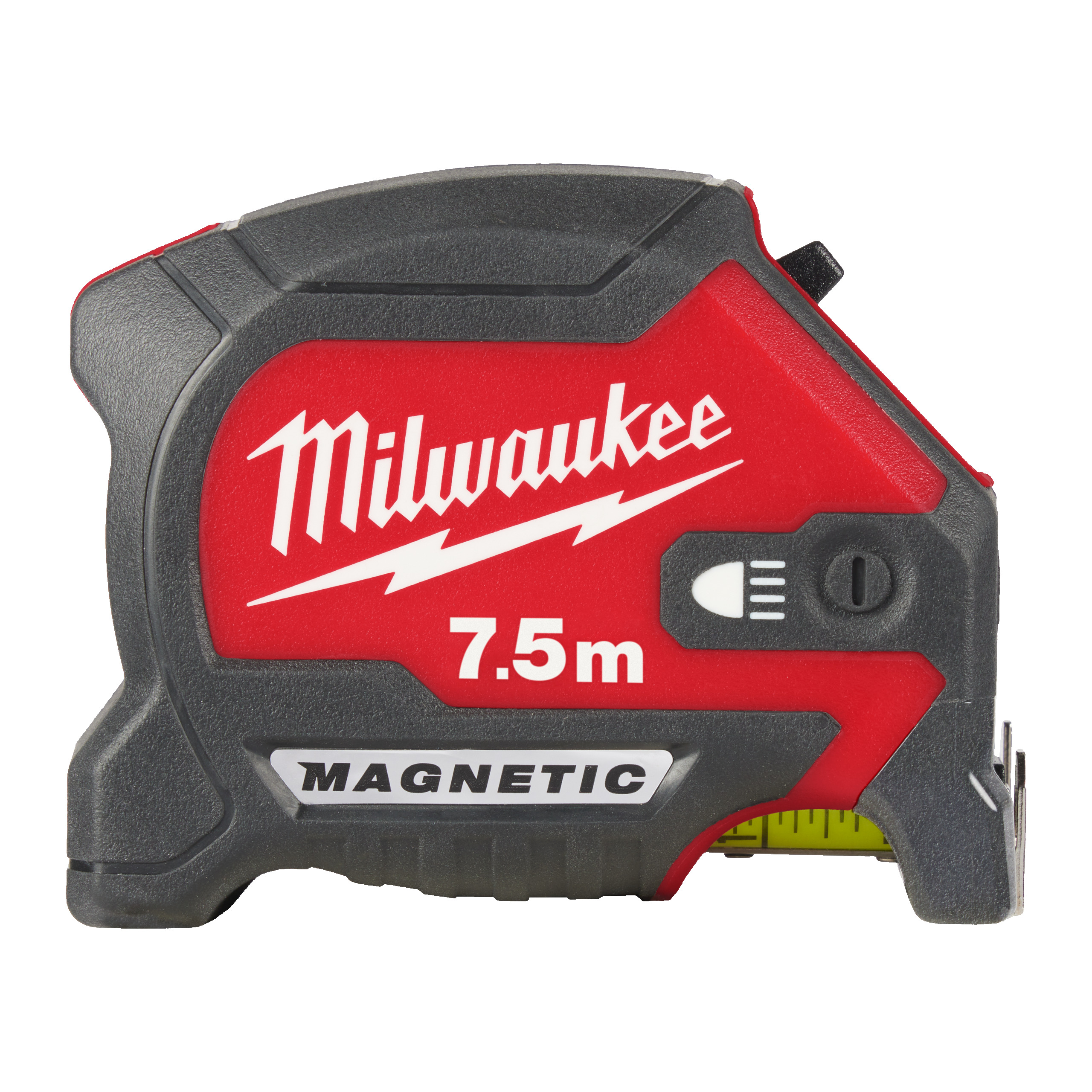 Milwaukee Accessoires 4932492469 magnetische rolmaat met LED-lamp 7,5mx30mm