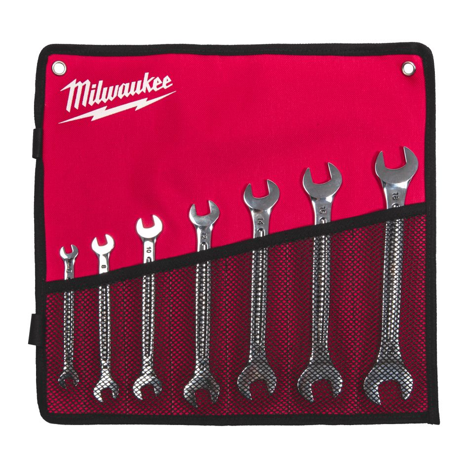 Milwaukee Accessoires 4932492713 Dubbele steeksleutelset (7-delig)