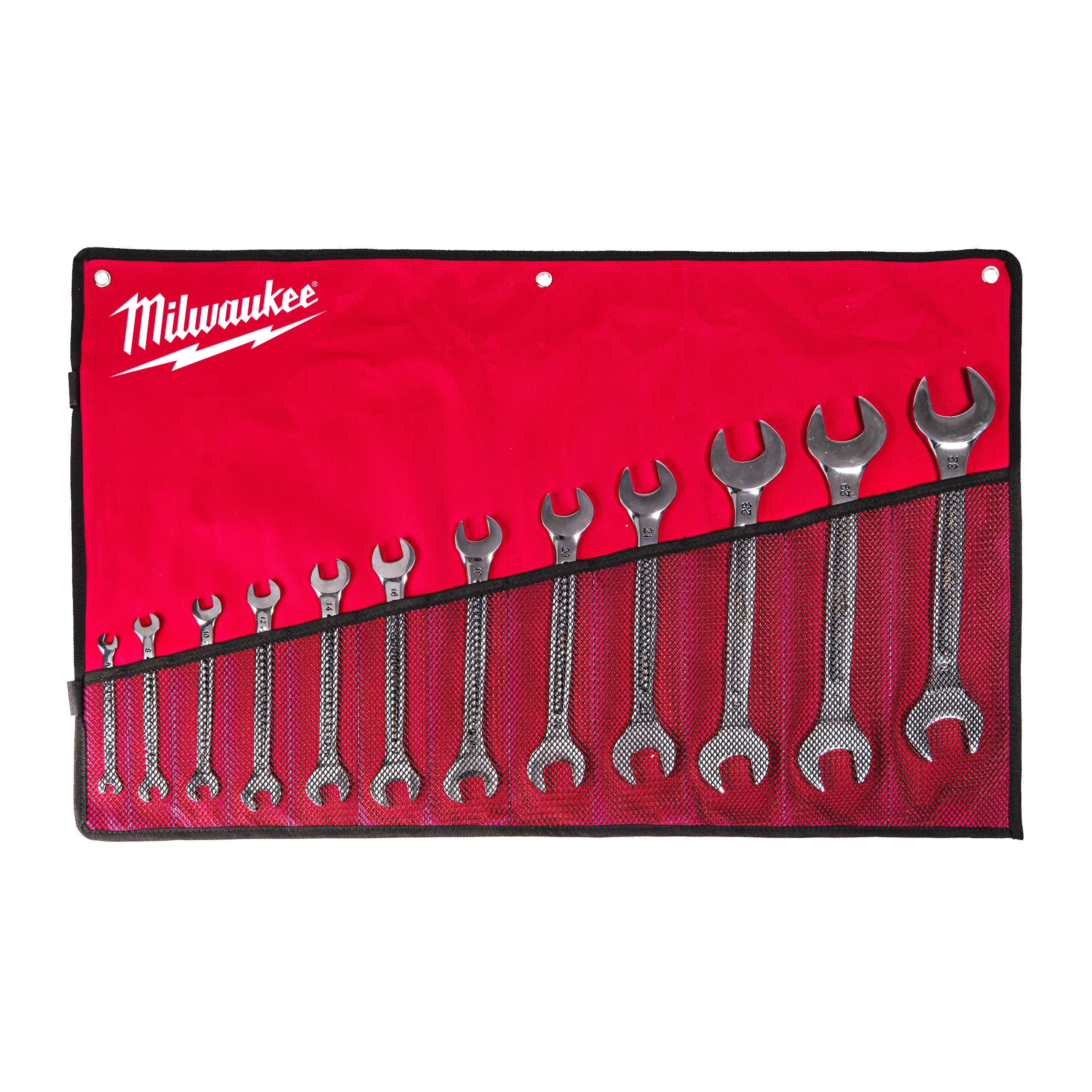 Milwaukee Accessoires 4932492714 Dubbele steeksleutelset (12-delig)