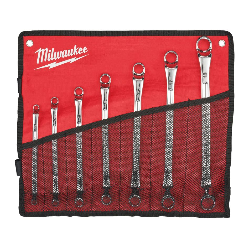Milwaukee Accessoires 4932492737 Dubbele ringsleutelset (7-delig)