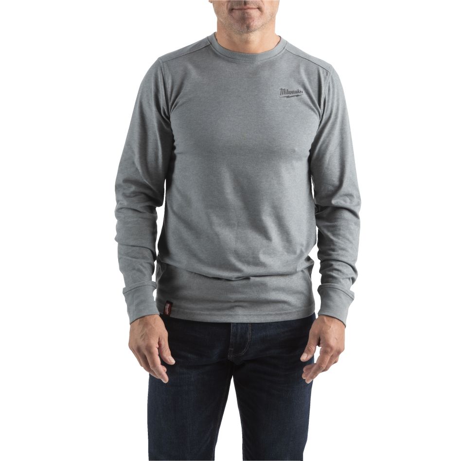 Milwaukee Accessoires 4932492989 Hybrid T-shirt long sleeve grijs M 1st