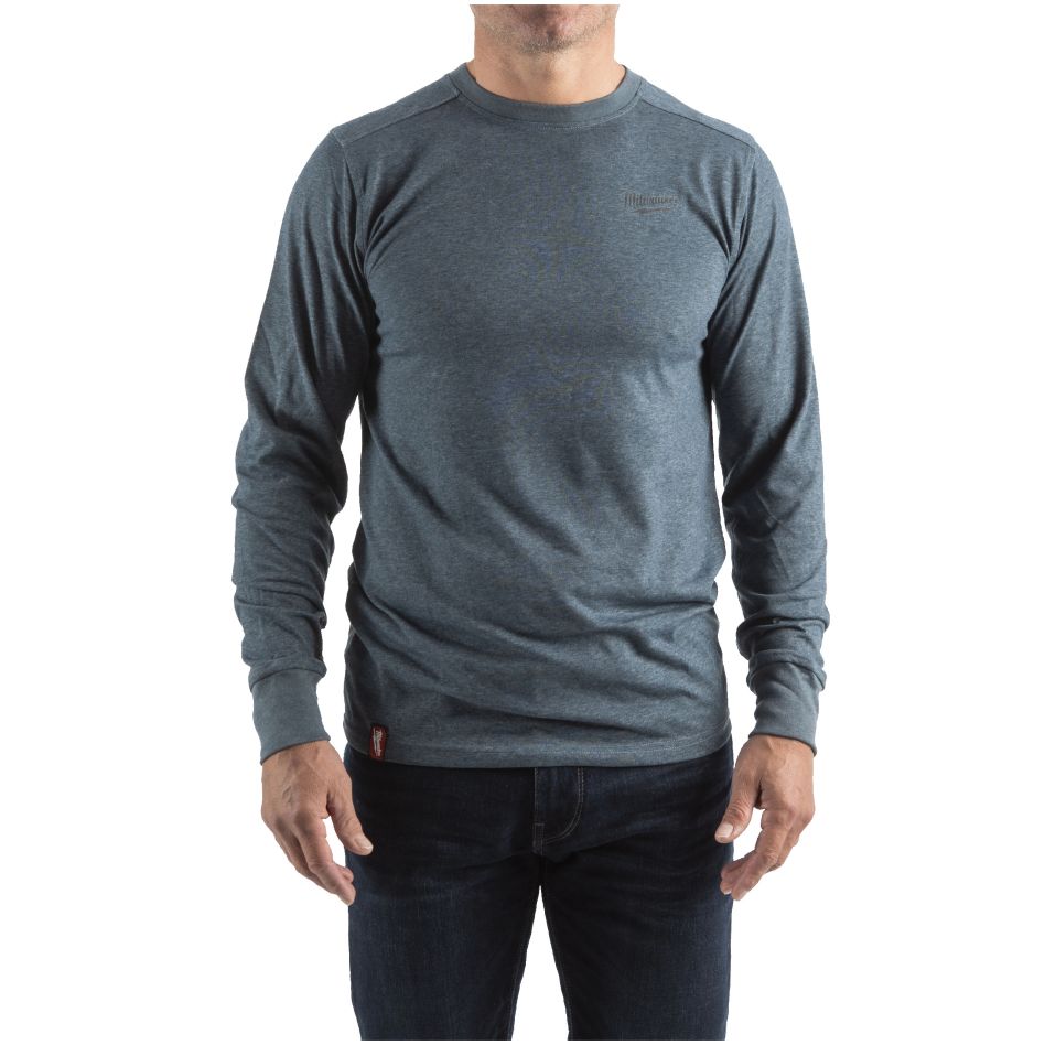 Milwaukee Accessoires 4932492995 Hybrid T-shirt long sleeve blauw L 1st
