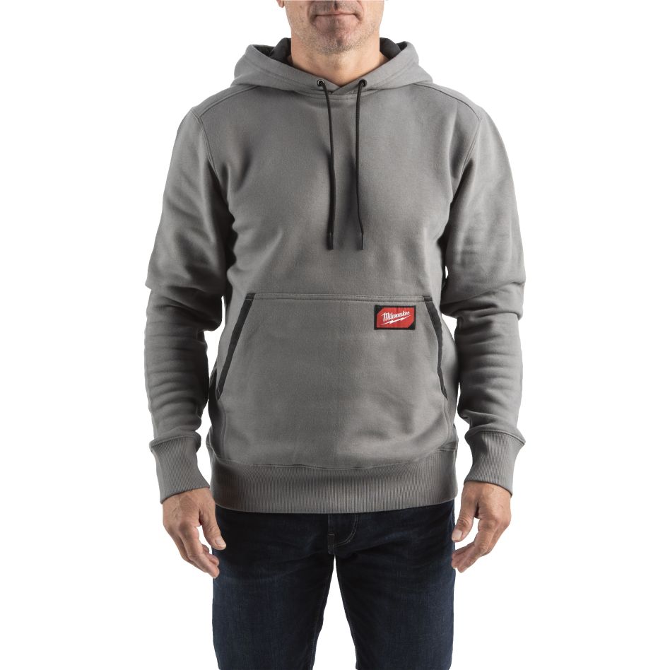 Milwaukee Accessoires 4932493124 Werk hoodie midweight grijs XL 1st