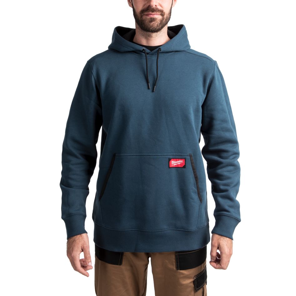 Milwaukee Accessoires 4932493129 Werk hoodie midweight blauw XL 1st