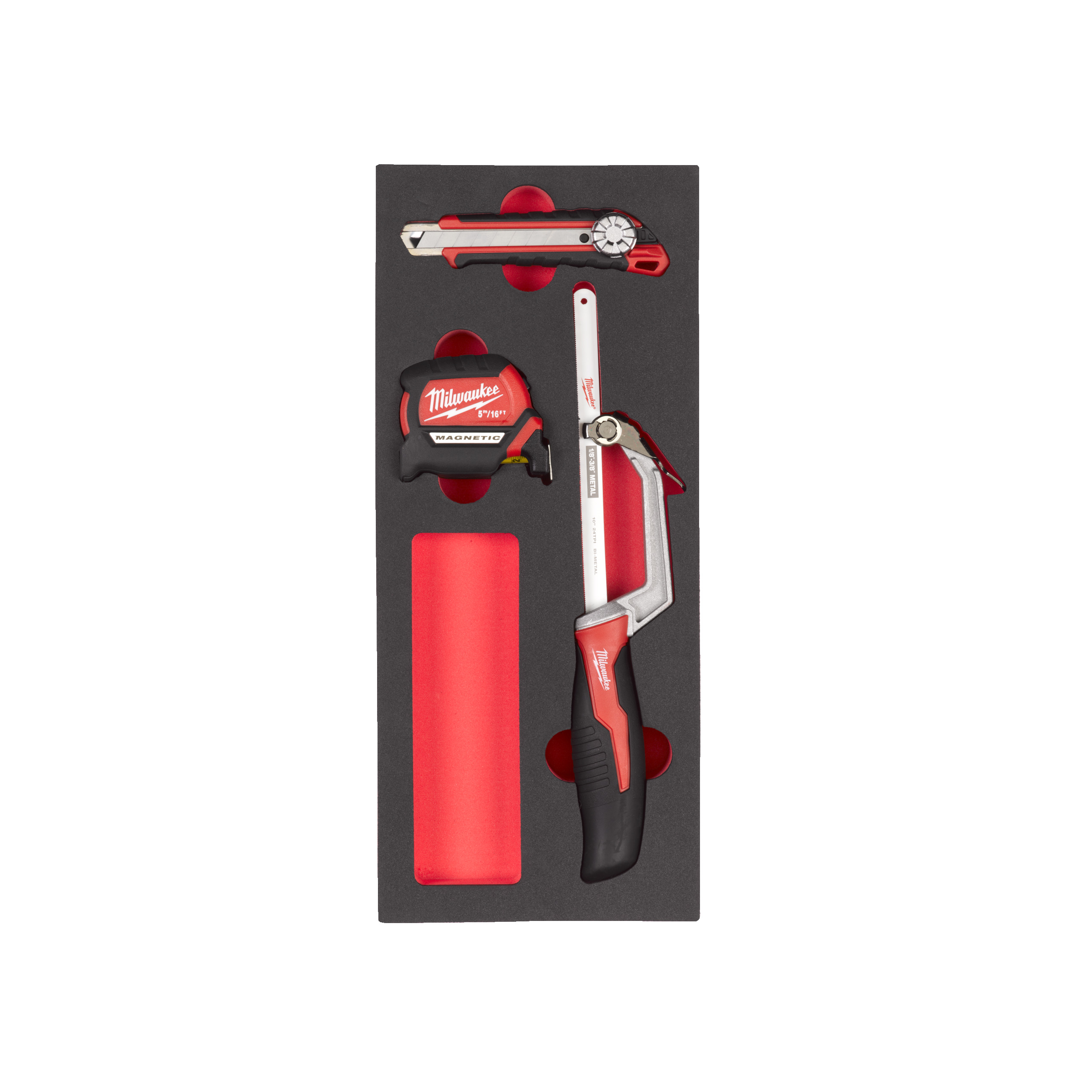 Milwaukee Accessoires 4932493252 Foam inlay snij- en meetset (3-delig)