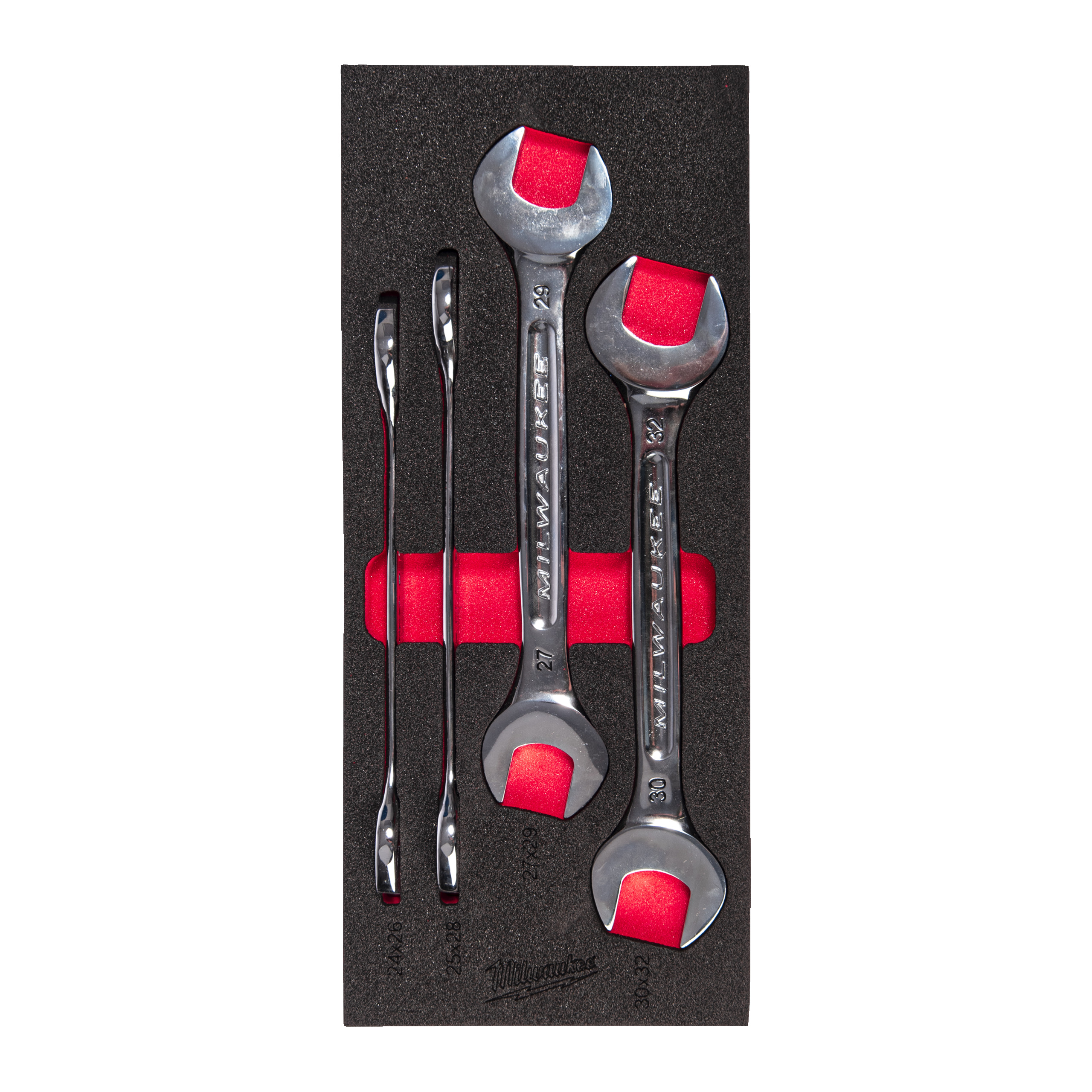 Milwaukee Accessoires 4932493630 Foam inlay steeksleutelset (4-delig)
