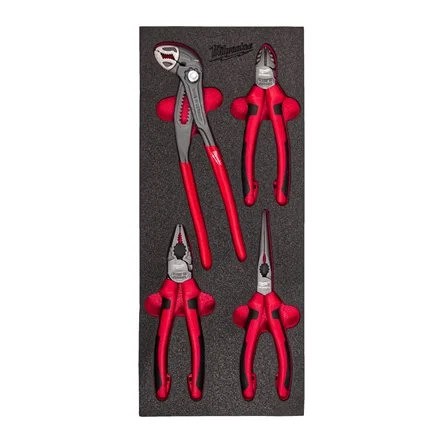 Milwaukee Accessoires 4932493631 Tangenset PACKOUT Foam Inlay 4-delig