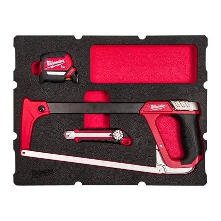 Milwaukee Accessoires 4932493642 Gereedschapsset PACKOUT Foam Inlay 4-delig Snij- en Meetgereedschap