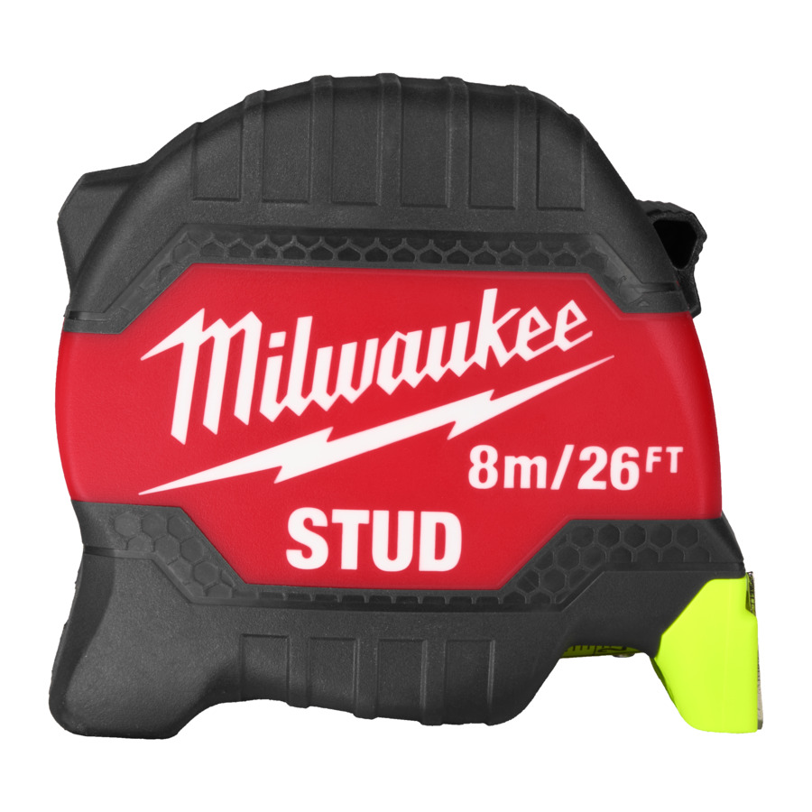 Milwaukee Accessoires 4932498766 Rolmaat STUD Gen III 26 ft / 8 M x 33 mm
