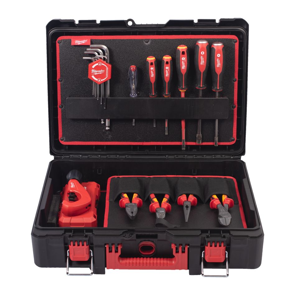 Milwaukee Accessoires 4932499467 PACKOUT Loodgietersset 74-delig