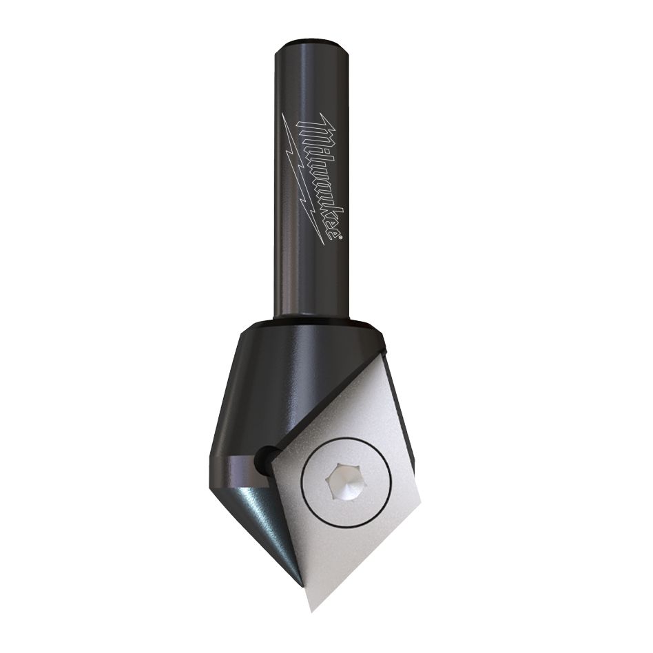 Milwaukee Accessoires 4932500958 8" V-Groef frees Carbide Wisselmes 23/60mm