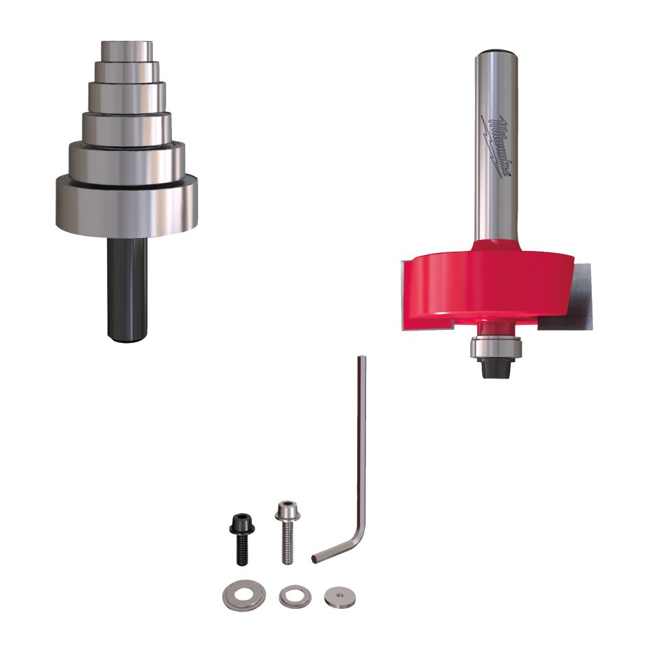 Milwaukee Accessoires 4932500999 8" Rabat frees Carbide 34,9/0-12,7mm