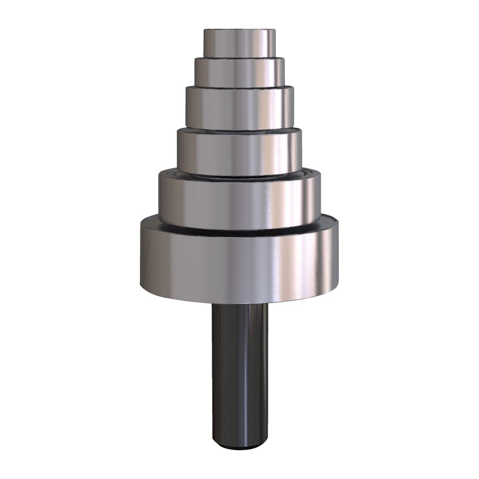 Milwaukee Accessoires 4932501000 Rabat frees Carbide Vario lager Set