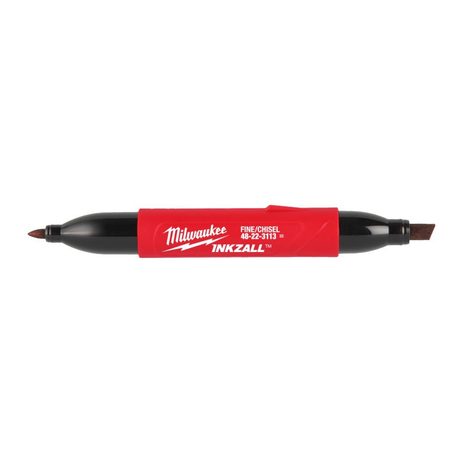 Milwaukee Accessoires 4932501155 Marker INKZALL met dubbele punt: beitel- en fijne punt
