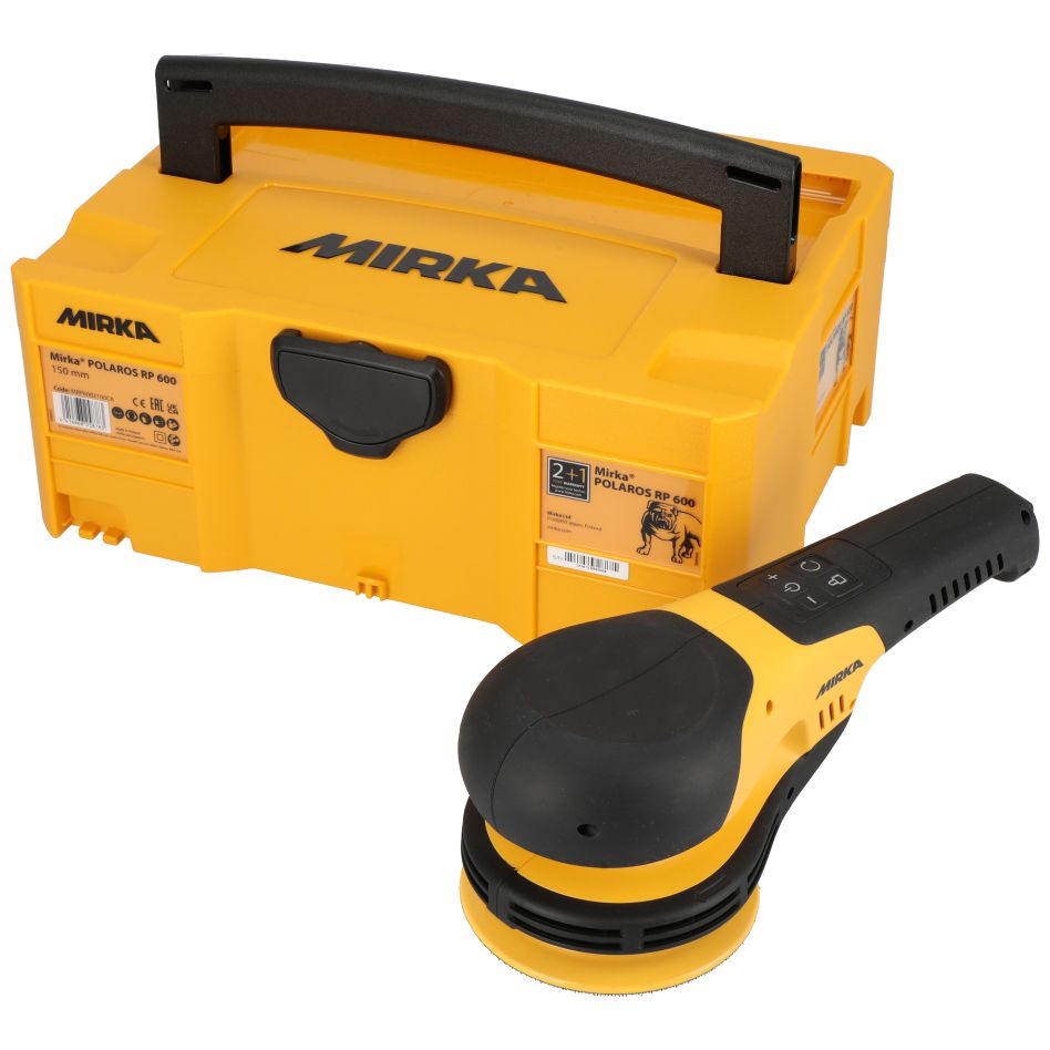 Mirka MRP6002100CA POLAROS RP 600 Roterende Polijstmachine 750W 150mm in Systainer