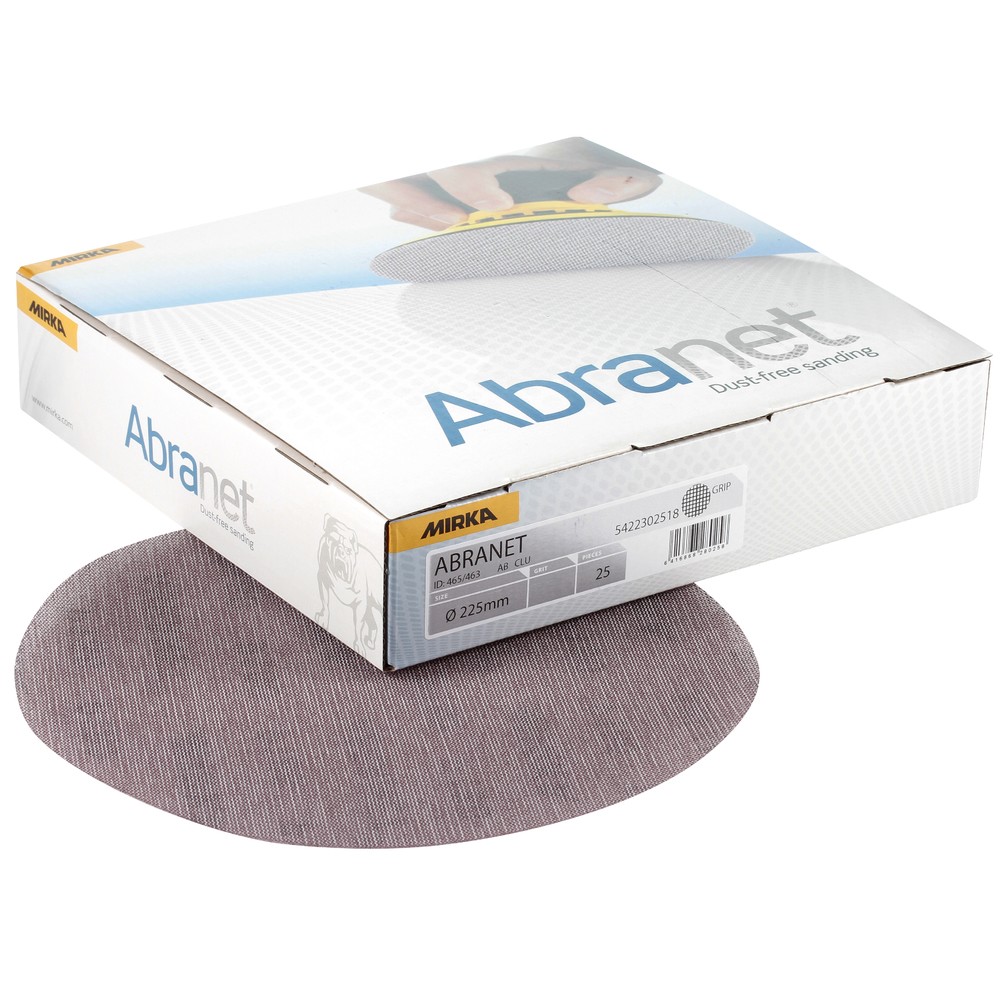 Mirka Accessoires 5422302518 Abranet Schuurnet 225 mm P180 25 stuks