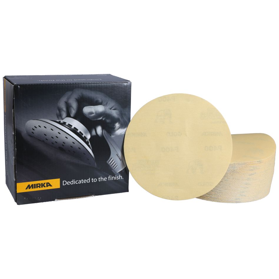 Mirka Accessoires 2362209941 GOLD Schuurpapier 150mm Grip korrel P400 100st