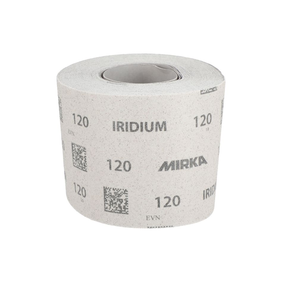 Mirka Accessoires 245BY00112 IRIDIUM HS Schuurpapier 115mm x 25m korrel P120