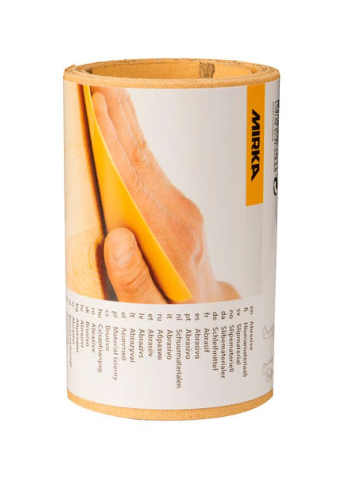 Mirka Accessoires 2853400118 GOLD PROFLEX Schuurpapier 115mm x 5m korrel P180