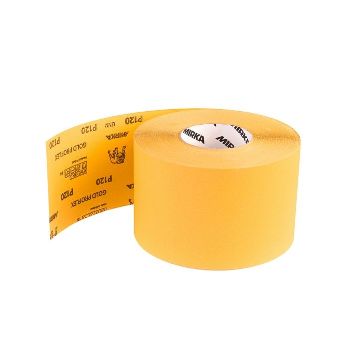 Mirka Accessoires 2851100122 GOLD PROFLEX Schuurpapier 115 mm x 50 m op rol korrel P220