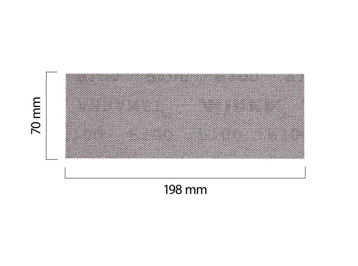 Mirka Accessoires 5415005025 ABRANET Schuurgaas 70x198mm Grip korrel P240 50st