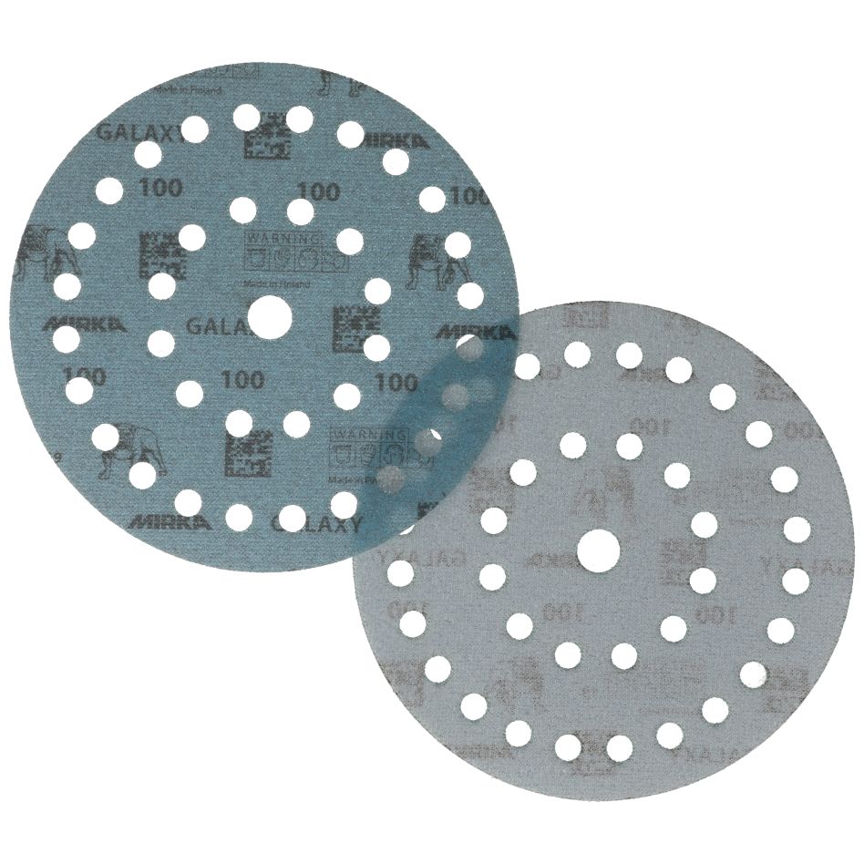Mirka Accessoires FY6AO05010 GALAXY Gecoat Schuurmateriaal 175mm Grip 37 gaten korrel 100 50st