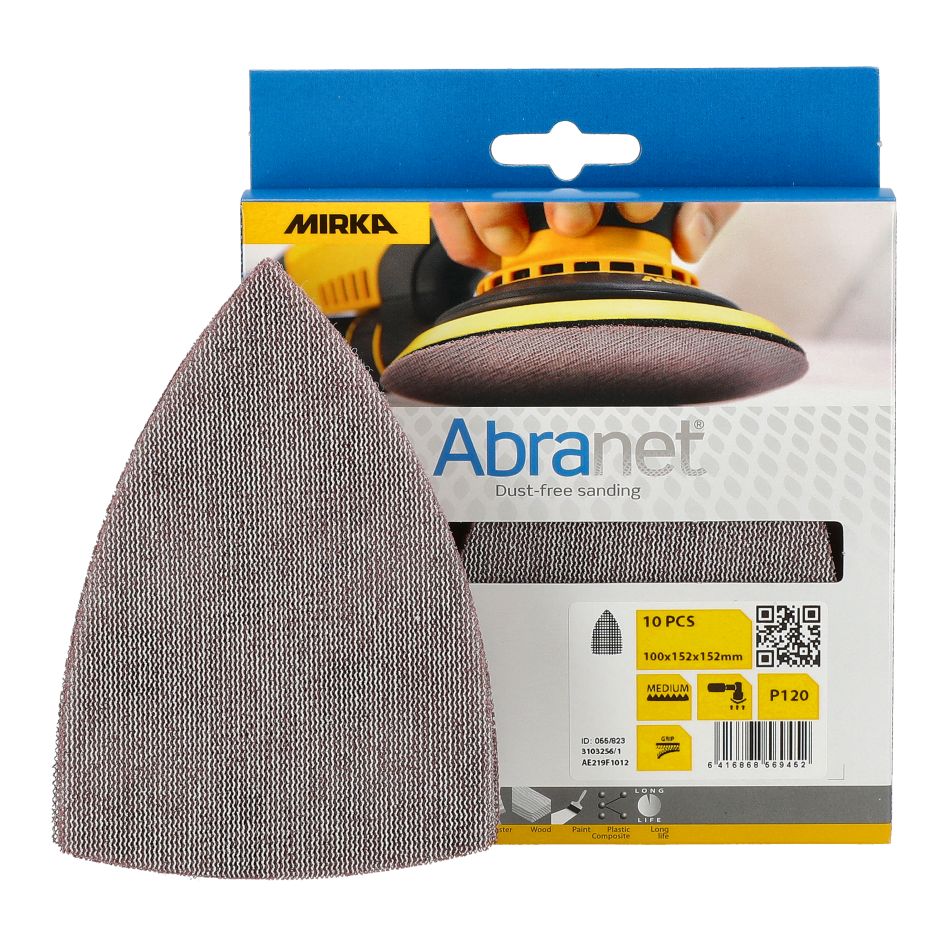 Mirka Accessoires AE219F1012 ABRANET Schuurgaas 152mm Delta korrel P120 10st