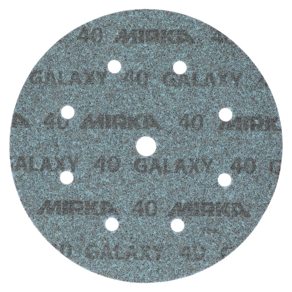 Mirka Accessoires FY63205040 GALAXY Schuurpapier 200mm Grip 9 gaten korrel 40 50st