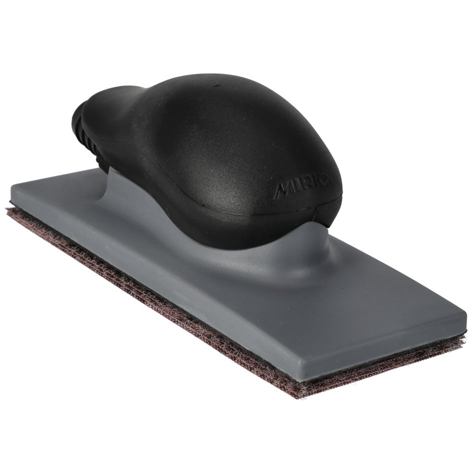 Mirka Accessoires 8391502311 Schuurblok 70x198mm Grip 22 gaten Grijs +3 stroken korrel P120