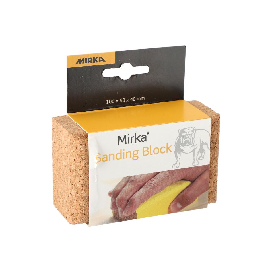 Mirka Accessoires 8390010111 Schuurblok Kurk 100x60x40mm