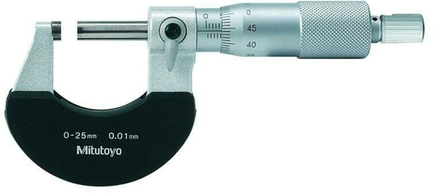 Mitutoyo 102-301 102-301 buitenschroefmaat 0-25mm/0,01mm