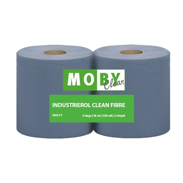 Moby Clean INDCF3 Papierrol Clean fibre 180 m x 36 cm