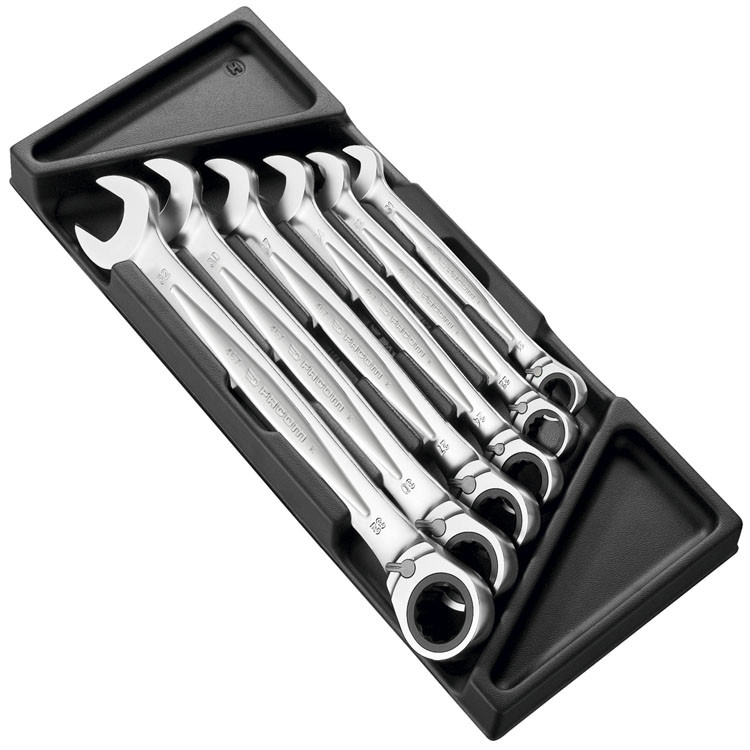 Facom MOD.467BXLPB MODULE 6 ANTI-SLIP STEEKRINGRATELSLEUTELS, GROTE MATEN