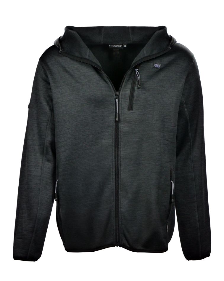 MPFY14004TON Fleece jack Antraciet