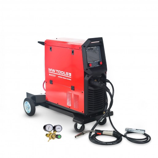 Metal Works 829000211 MIG Industriële Synergie Lasinverter LCD 250A 3x400V + accessoires