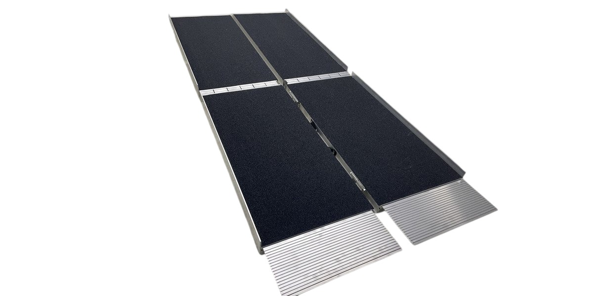 MW-Tools 754751855 ARP20210 Aluminium rolstoel oprijplaat 4-fold 350kg 2100x740mm
