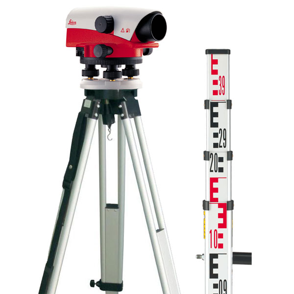 Leica 6010820 NA730 Plus Waterpasinstrument Set Automatic 30x vergroting