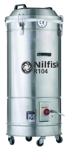Nilfisk 4031600006 R104 114L. SS KW0,9 D460 +50 Industriële stofzuiger