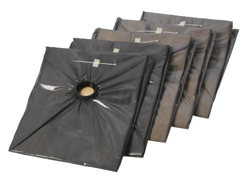 Nilfisk Accessoires 107400236 Veiligheidsfilterzak H-klasse voor ATTIX 40/50, 5 stuks