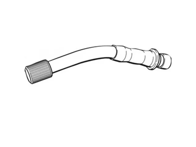 Nilfisk Accessoires 44188 Gebogen handbuis Type 22, Ø36mm, 480mm, roestvrij staal