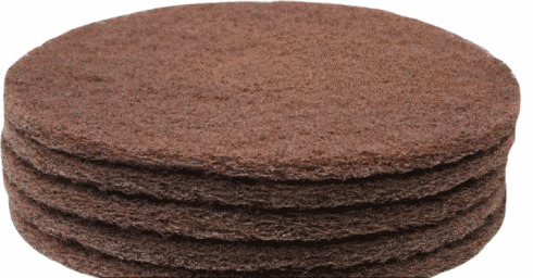 Nilfisk Accessoires 10001971 Bruine ECO-pad 17 inch (432 mm), 5 stuks